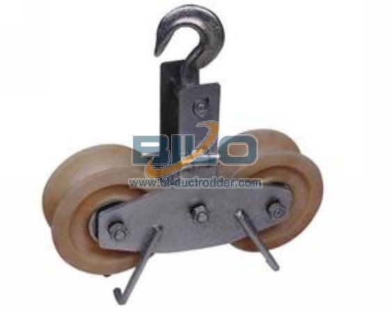 Double steel pulley